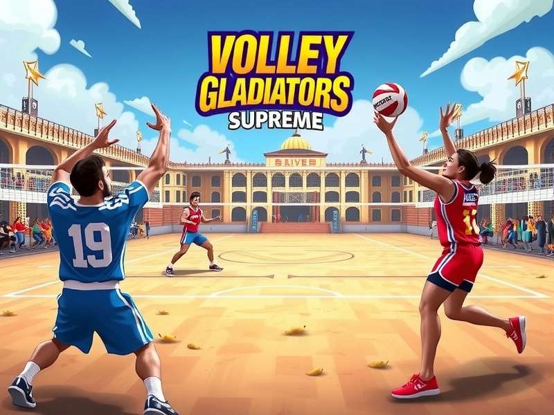 Volley Gladiators Supreme Game Banner